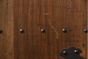 【オーダー注文・受注生産商品】ラフジュ工房オリジナル　オリジナルガラス入り　レトロとモダンが調和する蔵戸1枚(ガラス戸、玄関戸、引き戸、格子戸、建具)