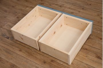 【オーダー注文・受注生産商品】ラフジュ工房オリジナル　ターコイズブルーが空間のアクセントになる60マスの収納棚(ハンカチ什器、店舗什器、キャビネット、オープンラック)