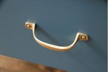 【オーダー注文・受注生産商品】ラフジュ工房オリジナル　ターコイズブルーが空間のアクセントになる60マスの収納棚(ハンカチ什器、店舗什器、キャビネット、オープンラック)