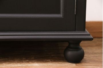 【オーダー注文・受注生産商品】ラフジュ工房オリジナル　背面がイエローカラーで個性の光るガラスケース(戸棚、ガラスキャビネット、収納棚、飾り棚、カップボード、陳列棚、店舗什器)