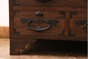 【オーダー注文・受注生産商品】ラフジュ工房オリジナル　メンズライクな空間づくりに活躍するフラップダウン扉の脚付きローボード(リビングボード、テレビ台、テレビボード、ローチェスト)