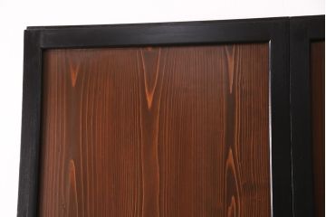 【オーダー注文・受注生産商品】ラフジュ工房オリジナル　凛とした雰囲気漂うガラス帯戸2枚セット(引き戸、板戸、建具)