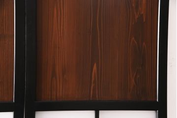 【オーダー注文・受注生産商品】ラフジュ工房オリジナル　凛とした雰囲気漂うガラス帯戸2枚セット(引き戸、板戸、建具)