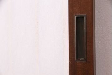 【オーダー注文・受注生産商品】ラフジュ工房オリジナル　大正ロマンの雰囲気漂う菱形模様の組子入り障子戸1枚(引き戸、格子戸、建具)