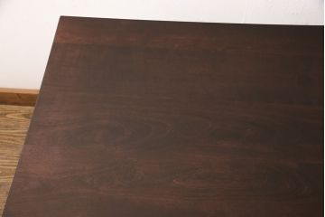 【オーダー注文・受注生産商品】レーザー透かし彫りダイニングテーブル　ぶどう柄(食卓、作業台)