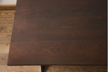 【オーダー注文・受注生産商品】レーザー透かし彫りダイニングテーブル　ぶどう柄(食卓、作業台)