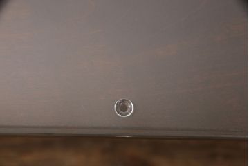 【オーダー注文・受注生産商品】レーザー組子入りローテーブル　ミンサー柄(センターテーブル、リビングテーブル)