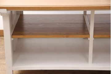 【オーダー注文・受注生産商品】戸棚付き作業台(カウンターテーブル、収納棚)