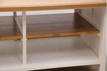 【オーダー注文・受注生産商品】戸棚付き作業台(カウンターテーブル、収納棚)