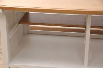 【オーダー注文・受注生産商品】戸棚付き作業台(カウンターテーブル、収納棚)