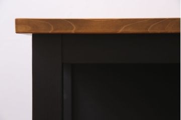 【オーダー注文・受注生産商品】棚付き作業台(カウンターテーブル、カフェテーブル)