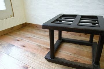 アンティーク雑貨　古いお家の味の良いこたつやぐら2個セット