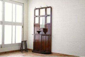 アンティーク雑貨　極上美品!古い病院の重厚な帽子掛け