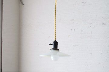古いお家のシンプルな電笠2個セット8