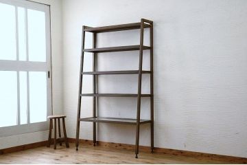アンティーク家具　古い花屋のアイアンラック