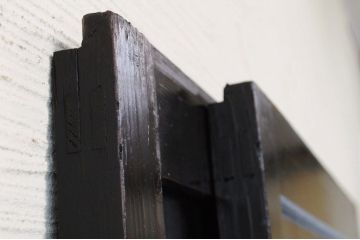 ★明治時代　旧家の帯戸2枚セット5
