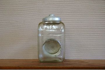 アンティーク雑貨　珍品希少!古いタバコ屋のレトロなガラスビン7