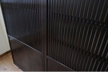 ★古い商家の時代格子戸2枚セット