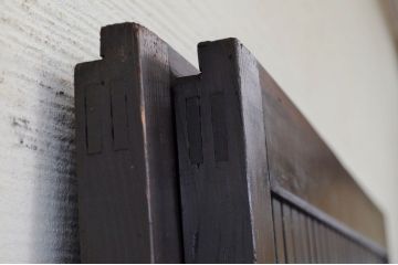 ★古い商家の時代格子戸2枚セット