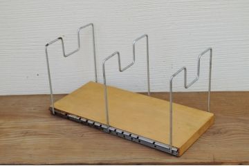 アンティーク雑貨　古い組立式本立て1