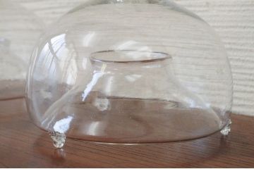 アンティーク雑貨　未使用品　古いガラスのハエ取り2個セット2