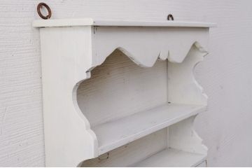 アンティーク家具　新品展示品　ペイントウォールシェルフ1
