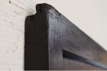 ★明治時代　旧家の帯戸1枚2