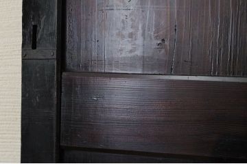 ★明治時代　旧家の帯戸1枚2