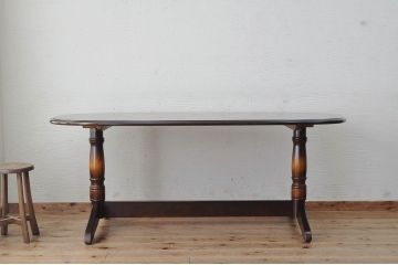 中古　飛騨産業キツツキマーク特大ダイニングテーブル