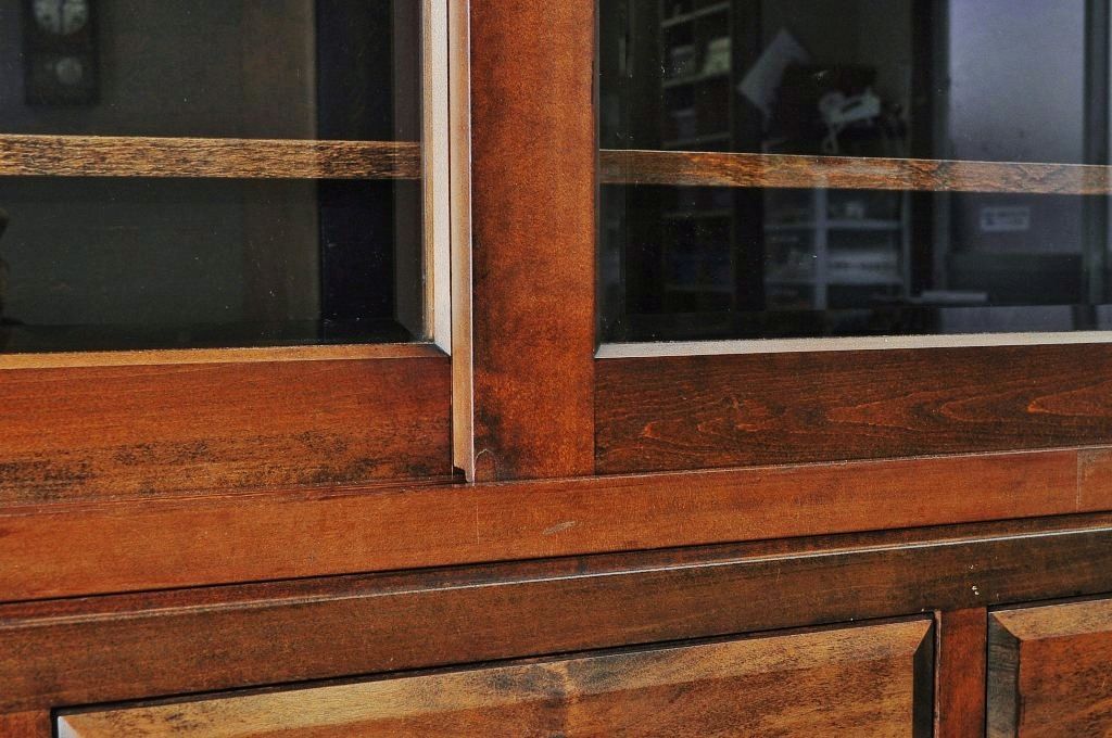 中古　九州民芸家具　重ね収納棚