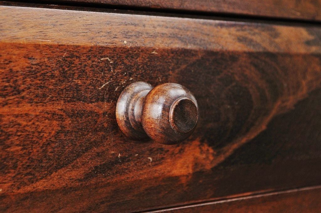 中古　九州民芸家具　重ね収納棚