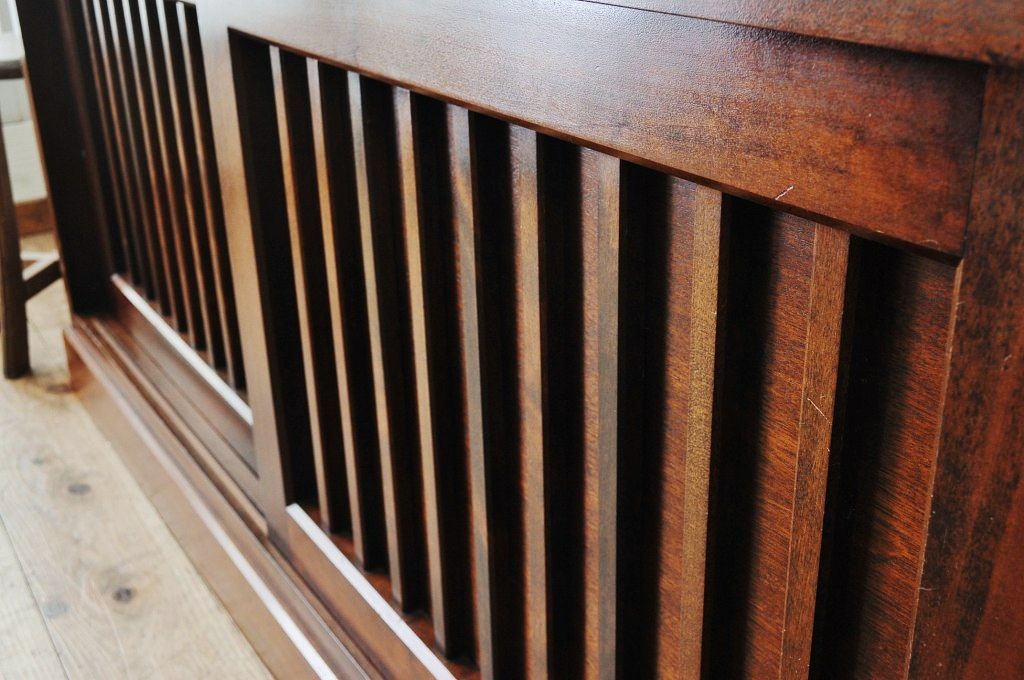 中古　九州民芸家具　重ね収納棚