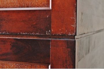 中古　九州民芸家具　重ね収納棚