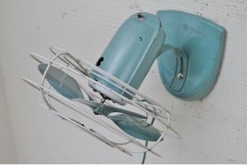 アンティーク雑貨　ゼネラル壁掛け扇風機2
