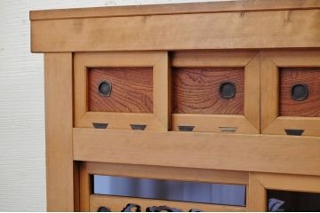 極上美品!古い木味の美しい水屋箪笥