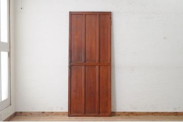 古い木のシンプルな無垢材ドア3