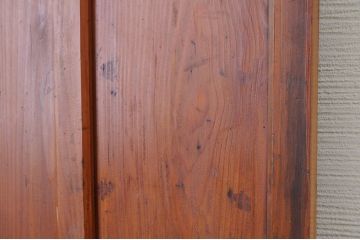 古い木のシンプルな無垢材ドア5