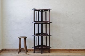 アンティーク家具　1950〜60年代ミッドセンチュリーコーナーラック