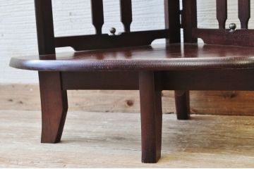 アンティーク家具　1950〜60年代ミッドセンチュリーコーナーラック
