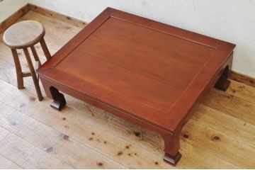 美品!古い欅材の座卓