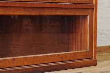 アンティーク家具　特大!古い木のシンプルな収納棚(本棚)