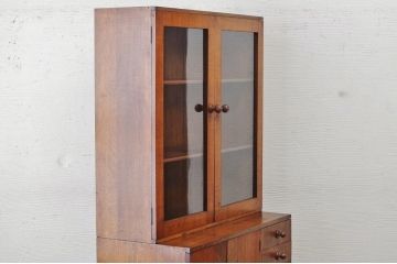 アンティーク家具　1950年頃のミッドセンチュリーカップボード(食器棚)