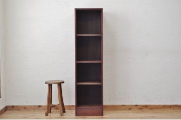 アンティーク家具　★古い木のシンプルな飾り棚(本棚)