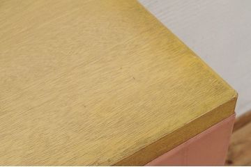 レトロ家具　レトロなカラー引き出しチェスト1