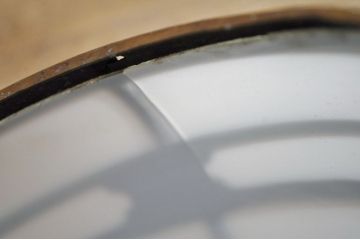 銅の飾りが素敵な電笠(照明)