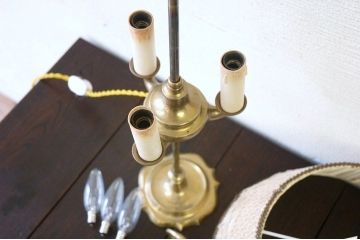 高級品!スイス製の真鍮テーブルスタンド7