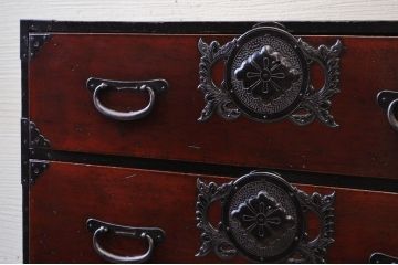 ☆極上美品!漆の綺麗な重ね仙台箪笥