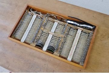 アンティーク雑貨　古い検眼セット