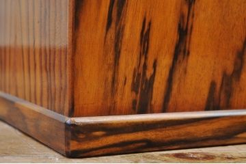 アンティーク雑貨　極上美品!総黒柿長火鉢
