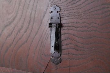 アンティーク家具　前面欅!古い商家のシックな帳場箪笥